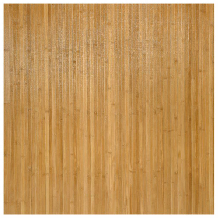 Vidaxx tapis rectangulaire 100x100 cm bambou naturel