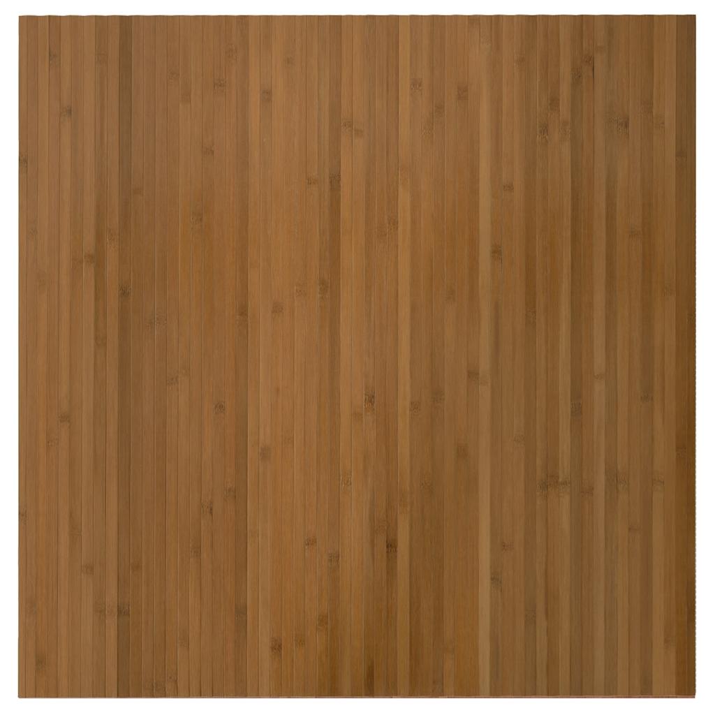Tapis Vidaxl RECTANGULAIRE 100X100 CM BRAUNE
