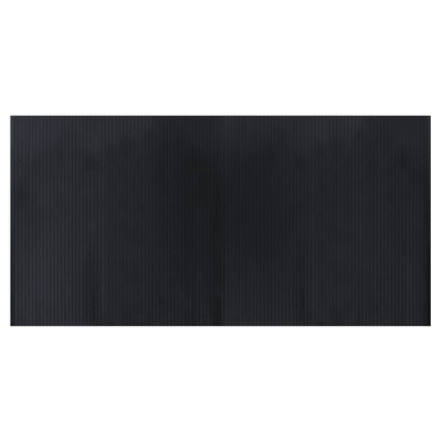 Vidaxx tapis rectangulaire 100x200 cm bambou noir