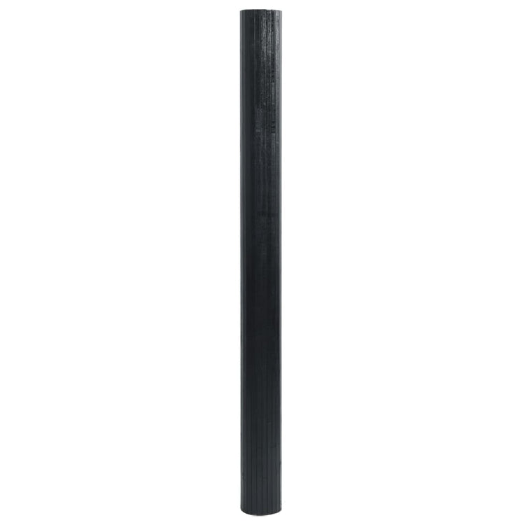 Vidaxx tapis rectangulaire 100x200 cm bambou noir