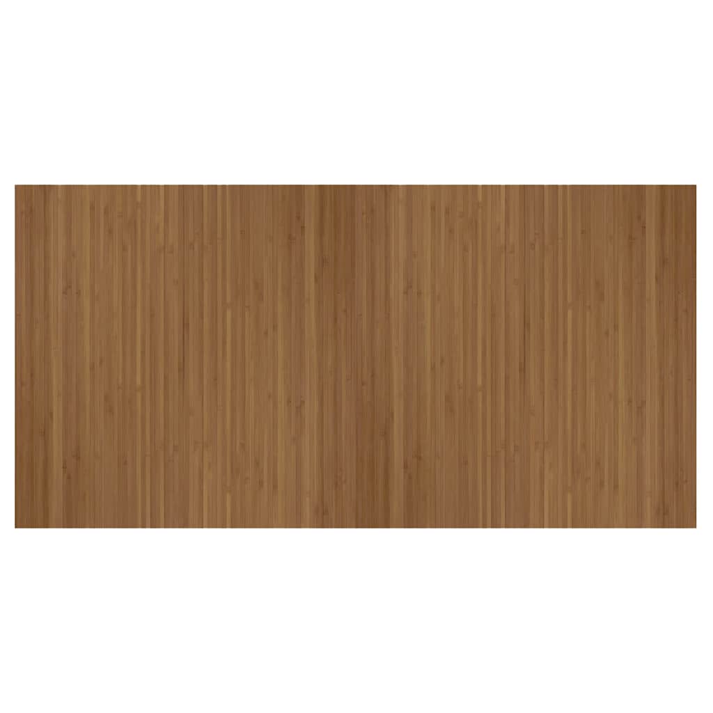 Vidaxx tapis rectangulaire 100x200 cm bambou marron