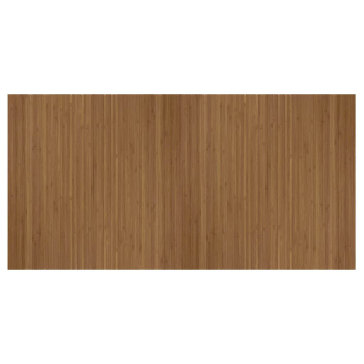 Vidaxx tapis rectangulaire 100x200 cm bambou marron