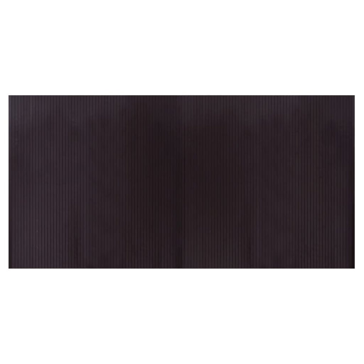 Tapis Vidaxl RECTANGULAIRE 100x200 cm BAMBO BRORN DRU