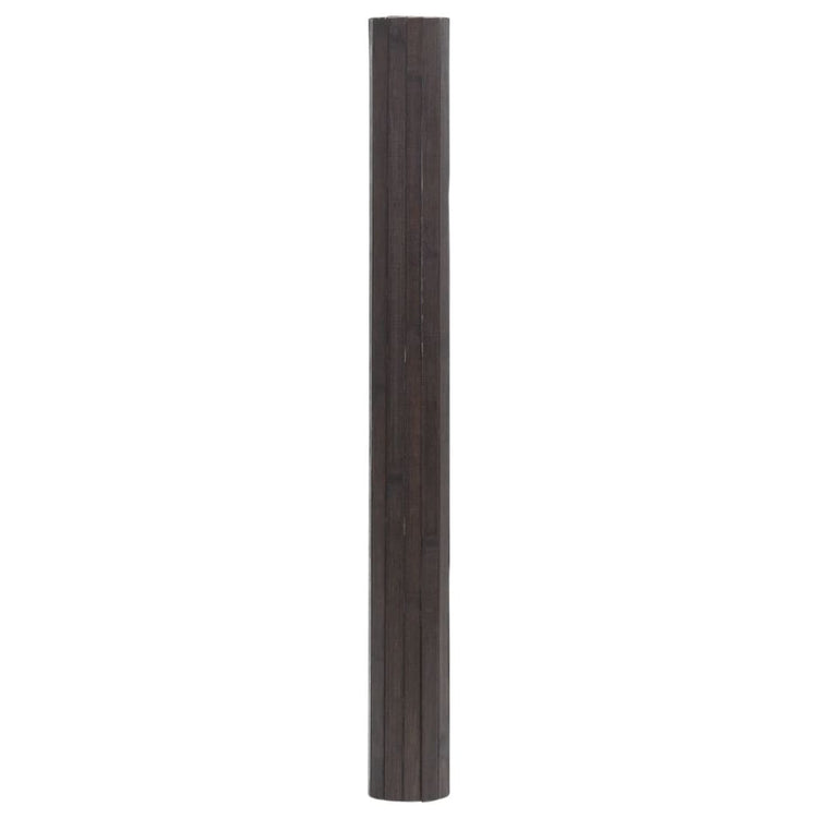Tapis Vidaxl RECTANGULAIRE 100x200 cm BAMBO BRORN DRU