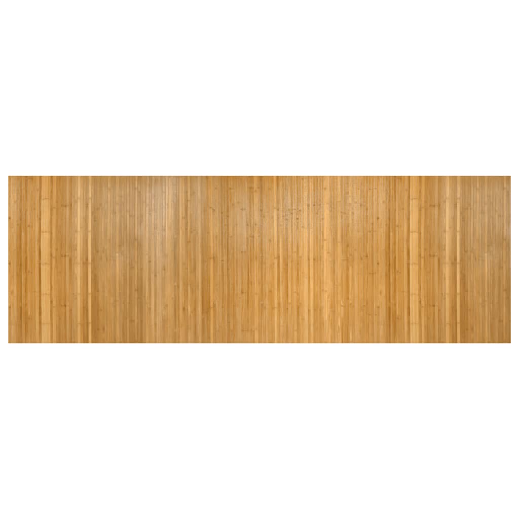 Vidaxx tapis rectangulaire 100x300 cm bambou naturel