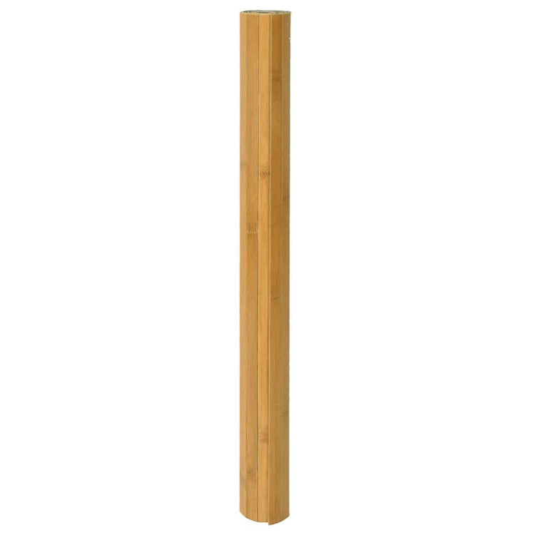Vidaxx tapis rectangulaire 100x300 cm bambou naturel
