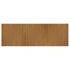 Vidaxx tapis rectangulaire 100x300 cm bambou marron