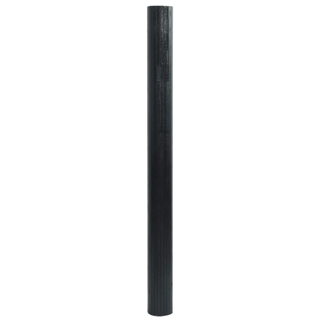 Vidaxl rectangulaire 100x400 cm noir