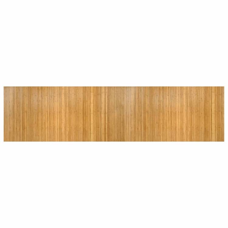 Vidaxx tapis rectangulaire 100x400 cm bambou naturel