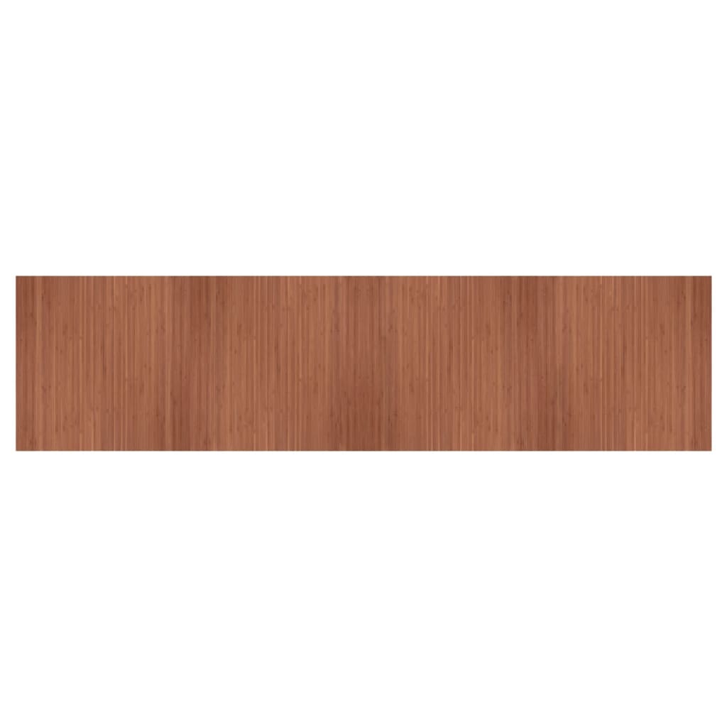 Vidaxl rectangulaire 100x400 cm Brun