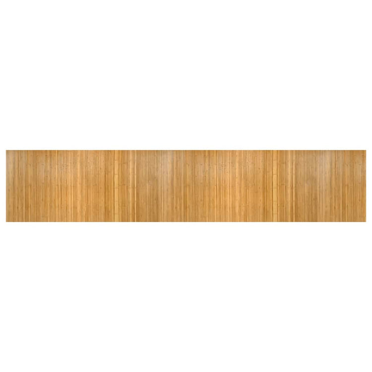 Vidaxx tapis rectangulaire 100x500 cm bambou naturel