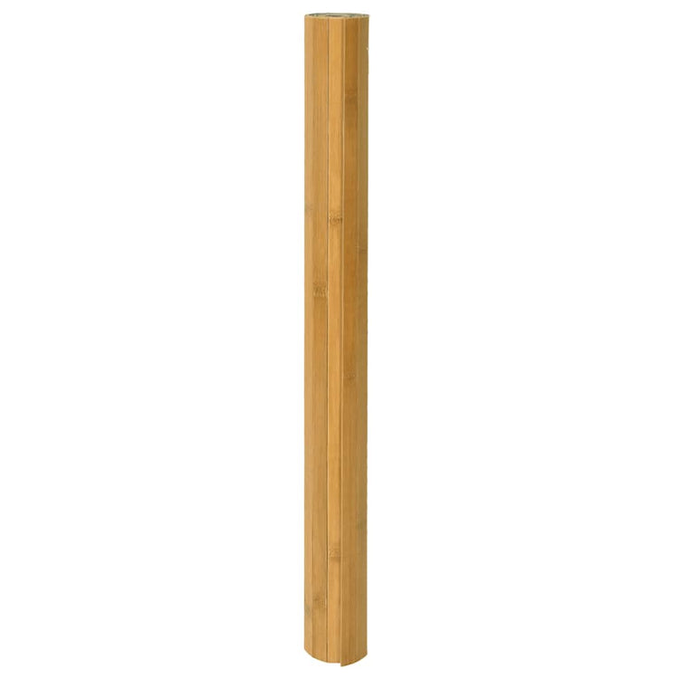 Vidaxx tapis rectangulaire 100x500 cm bambou naturel