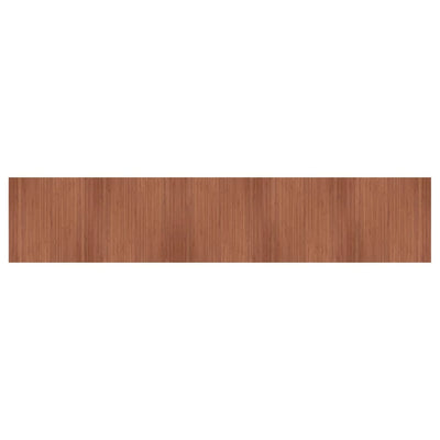 Tapis Vidaxl RECTANGULAIRE 100x500 cm BRAUNE