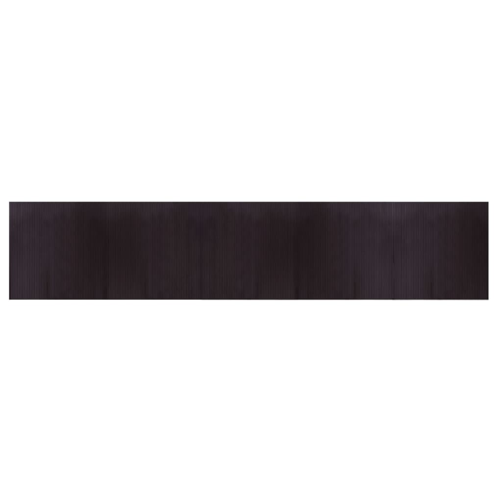 Tapis Vidaxl RECTANGULAIRE 100x500 cm BAMBO DROOD BRORN