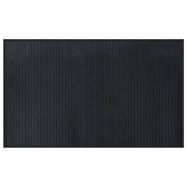 Vidaxx tapis rectangulaire 60x100 cm bambou noir