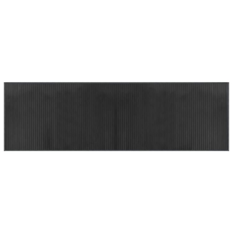 Vidaxx tapis rectangulaire 60x200 cm bambou gris