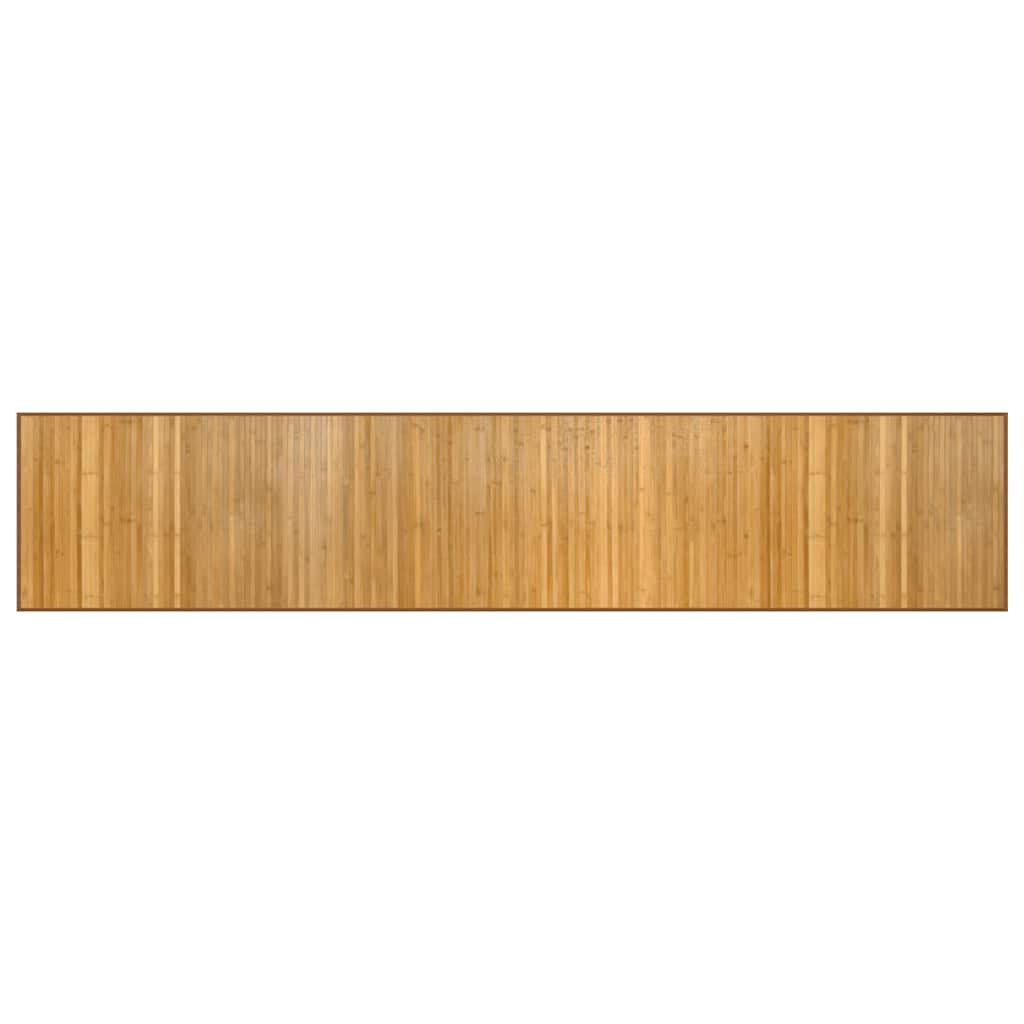 Vidaxx tapis rectangulaire 60x300 cm bambou naturel