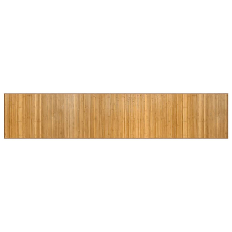 Vidaxx tapis rectangulaire 60x300 cm bambou naturel