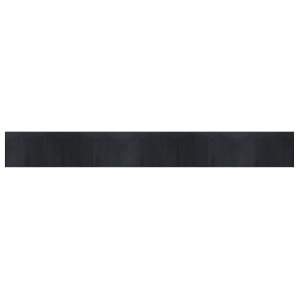 Vidaxl rectangulaire 60x500 cm Bamboo noir