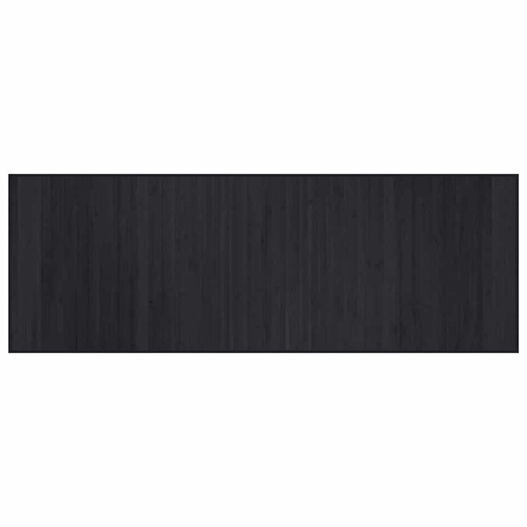 Vidaxx tapis rectangulaire 70x200 cm bambou noir