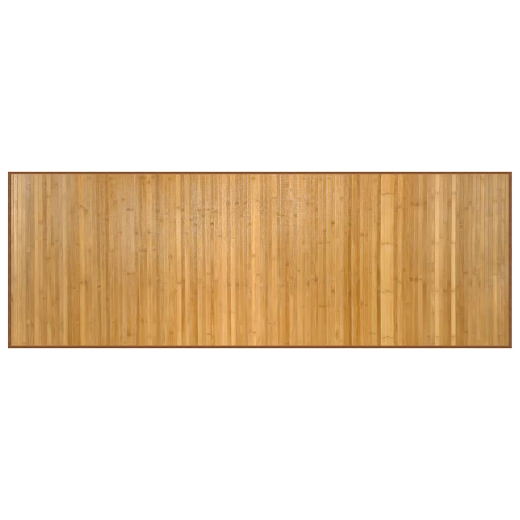 Vidaxx tapis rectangulaire 70x200 cm bambou naturel