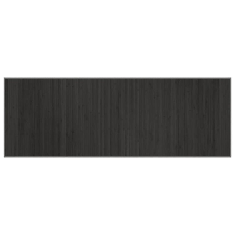 Vidaxx tapis rectangulaire 70x200 cm bambou gris