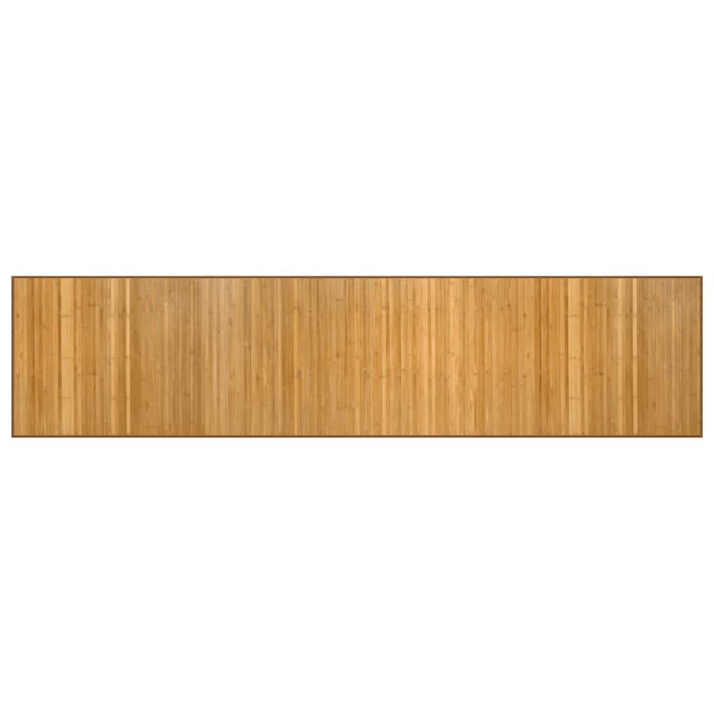 Vidaxl rectangulaire 70x300 cm bambou naturel