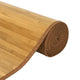 Vidaxl rectangulaire 70x300 cm bambou naturel