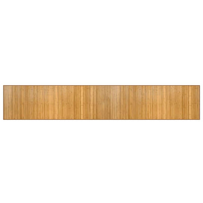 Vidaxl rectangulaire 70x400 cm bambou naturel