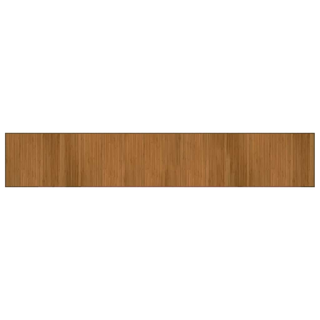 Tapis Vidaxl Rectangulaire 70x400 cm Brun