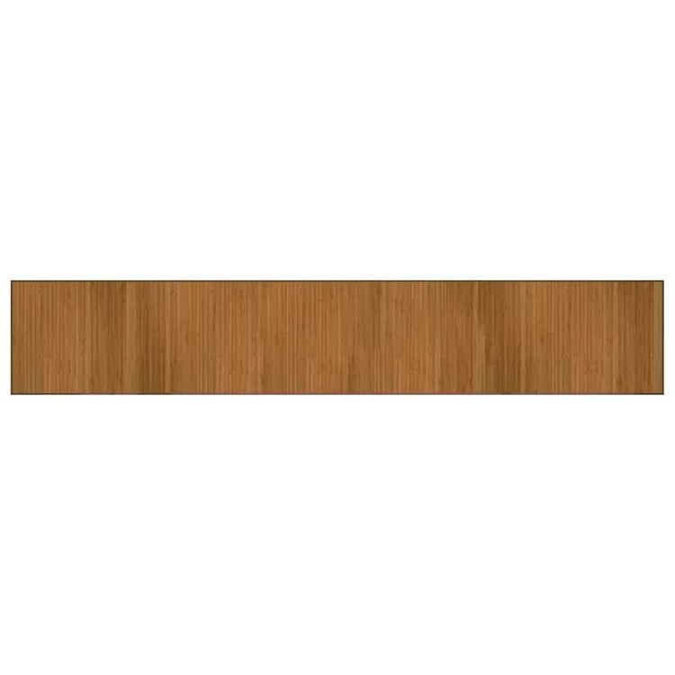 Tapis Vidaxl Rectangulaire 70x400 cm Brun