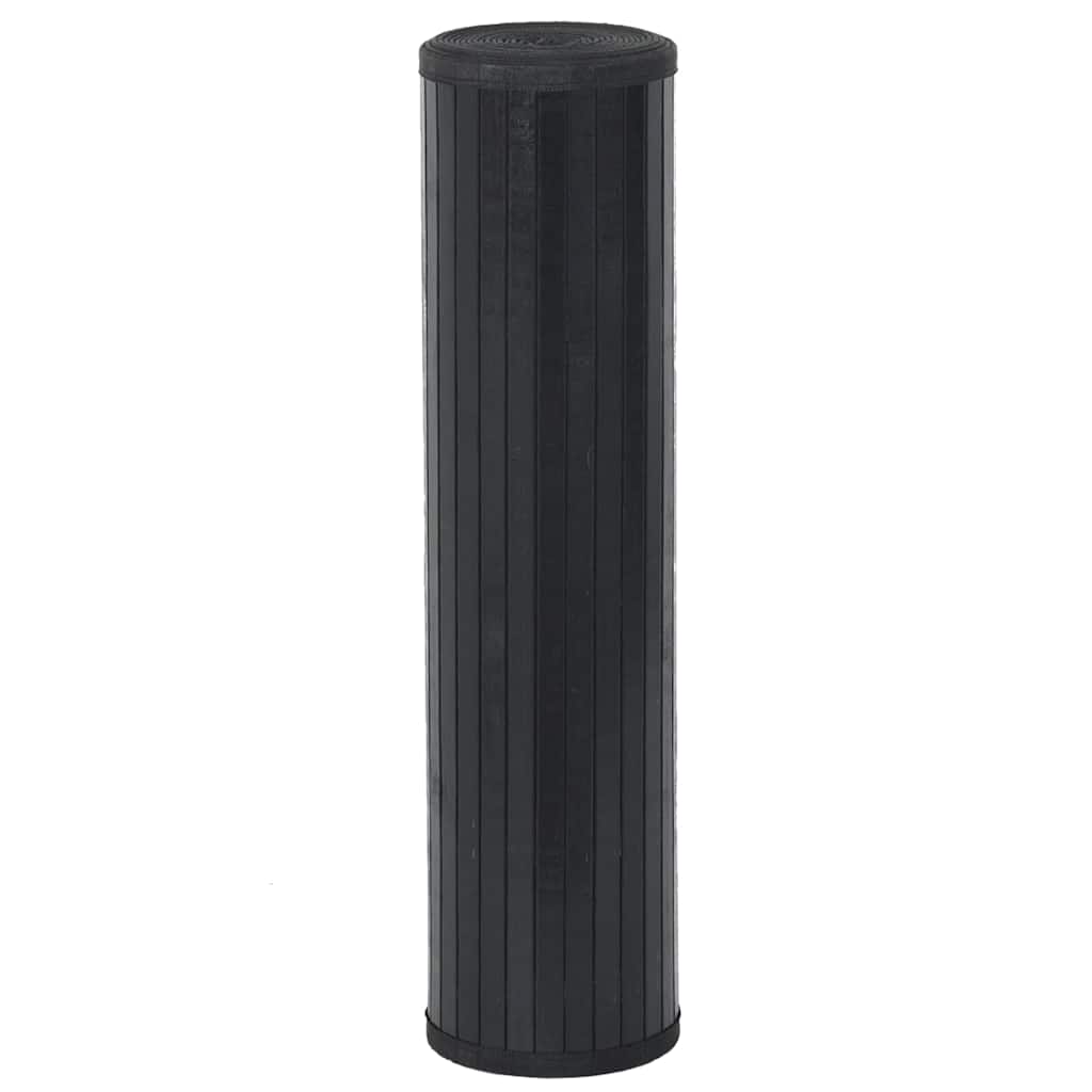 Vidaxx tapis rectangulaire 80x100 cm bambou noir