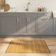 Vidaxl rectangulaire 80x100 cm bambou naturel