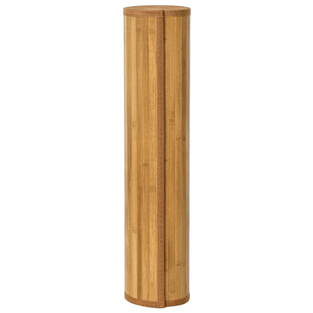 Vidaxl rectangulaire 80x200 cm bambou naturel