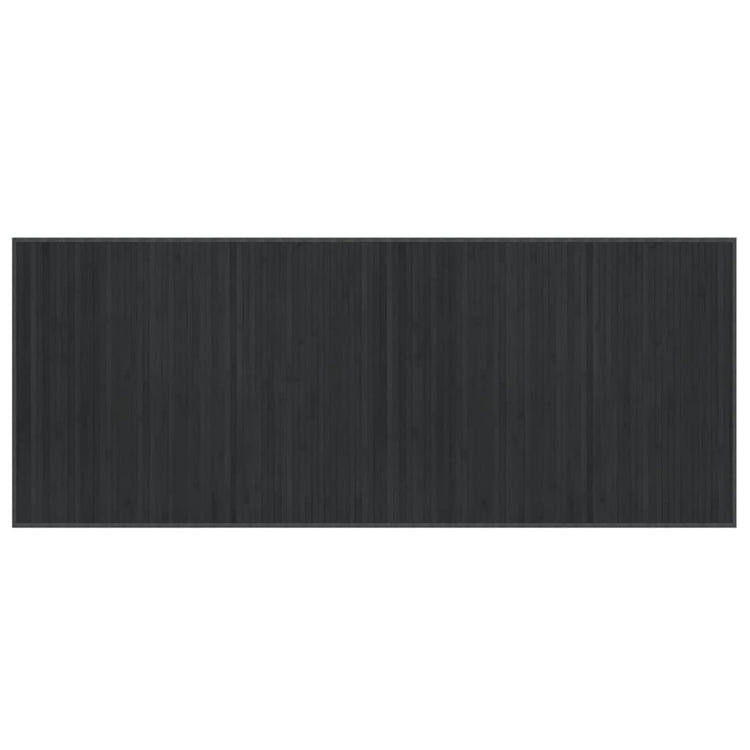 Vidaxx tapis rectangulaire 80x200 cm bambou gris