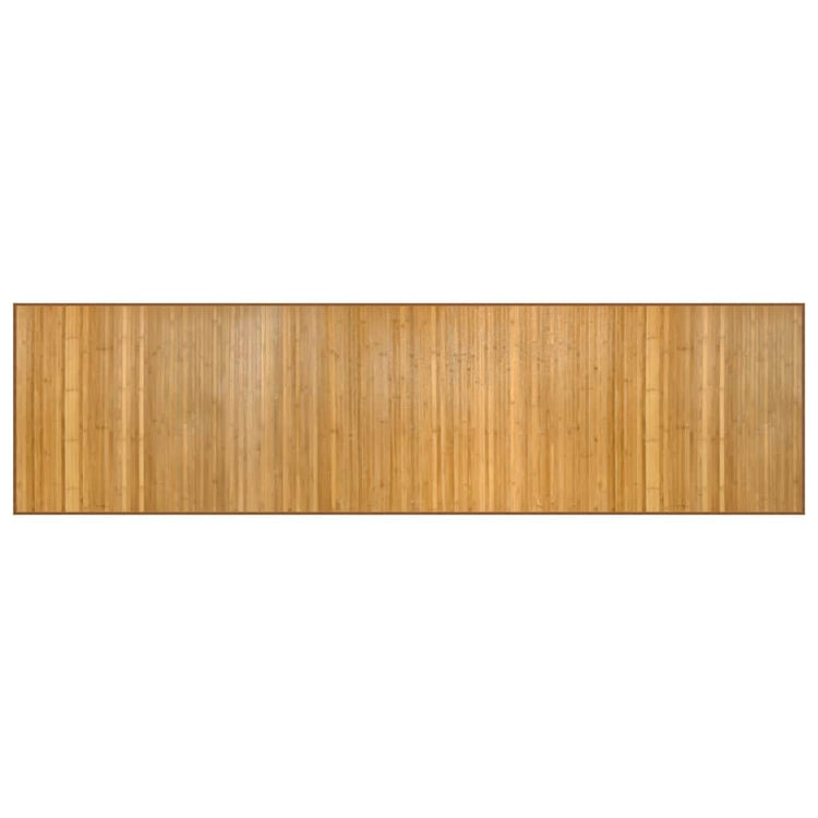Vidaxx tapis rectangulaire 80x300 cm bambou naturel