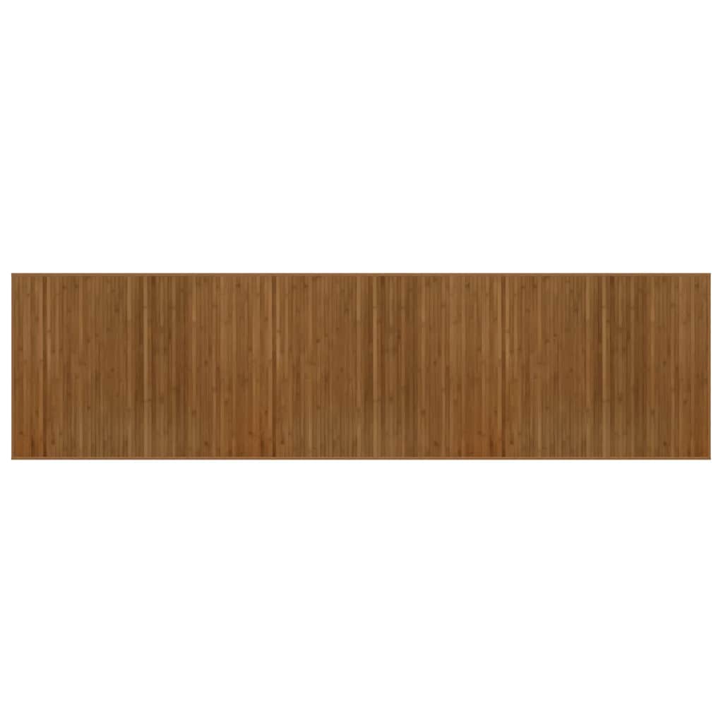 Tapis Vidaxl RECTANGULAR 80X300 cm BRAUNE