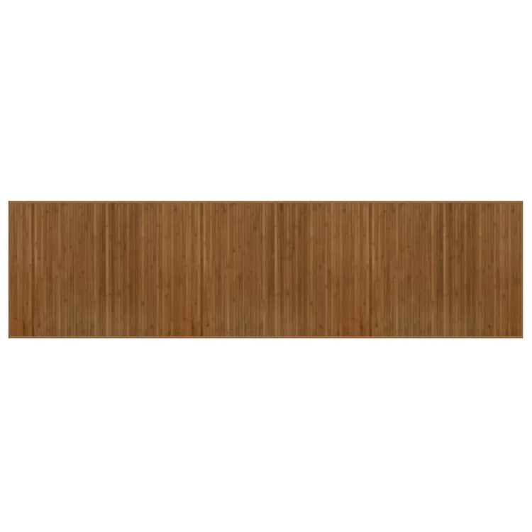 Tapis Vidaxl RECTANGULAR 80X300 cm BRAUNE