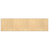 Vidaxx tapis rectangulaire 80x300 cm bambou naturel clair