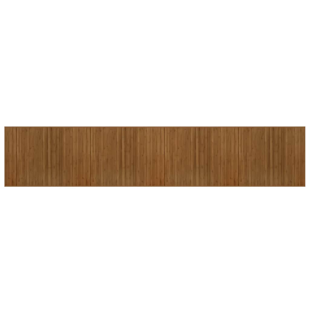 Tapis Vidaxl RECTANGULAR 80X400 cm BRAUNE