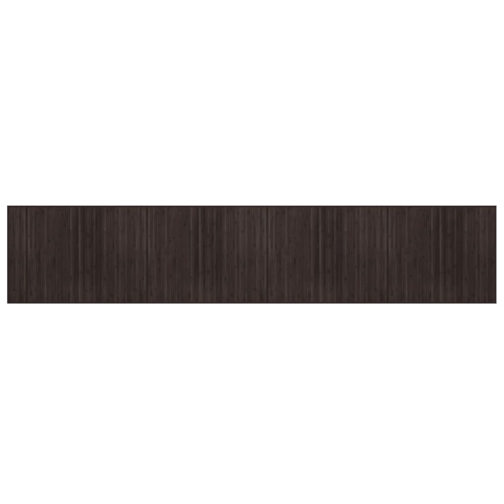 Tapis Vidaxl Rectangulaire 80x400 cm BAMBO BRORN DRAND