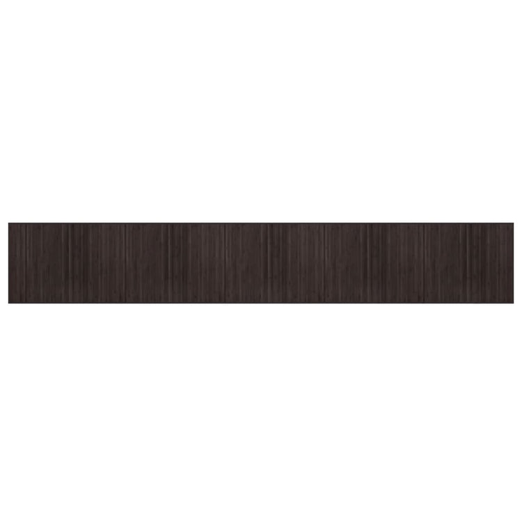 Tapis Vidaxl RECTANGULAR 80X500 CM BAMBO DROHD BRORN