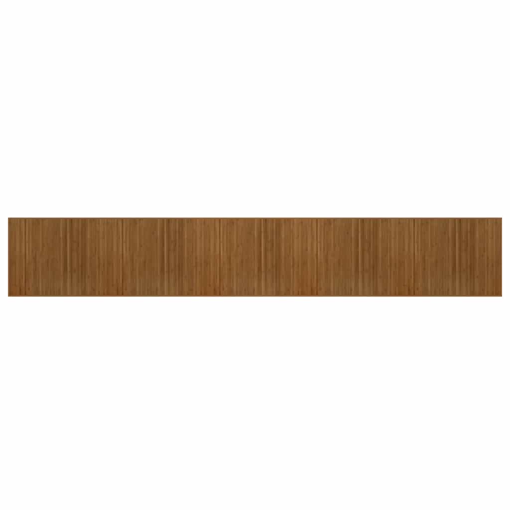 Tapis Vidaxl RECTANGULAR 80X1000 CM BRAUR BAMBO