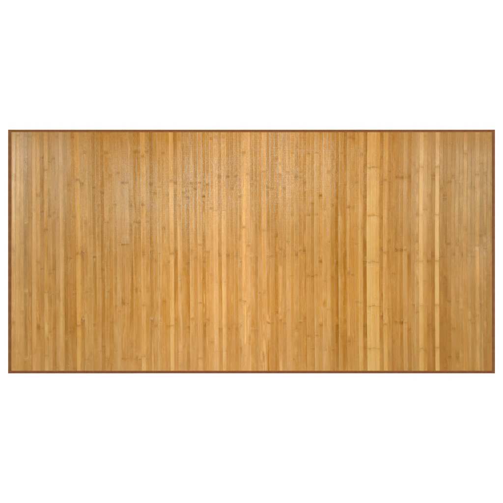 Vidaxx tapis rectangulaire 100x200 cm bambou naturel