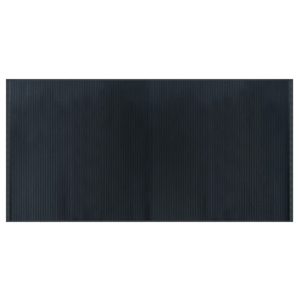 Vidaxl rectangulaire 100x200 cm gris de bambou