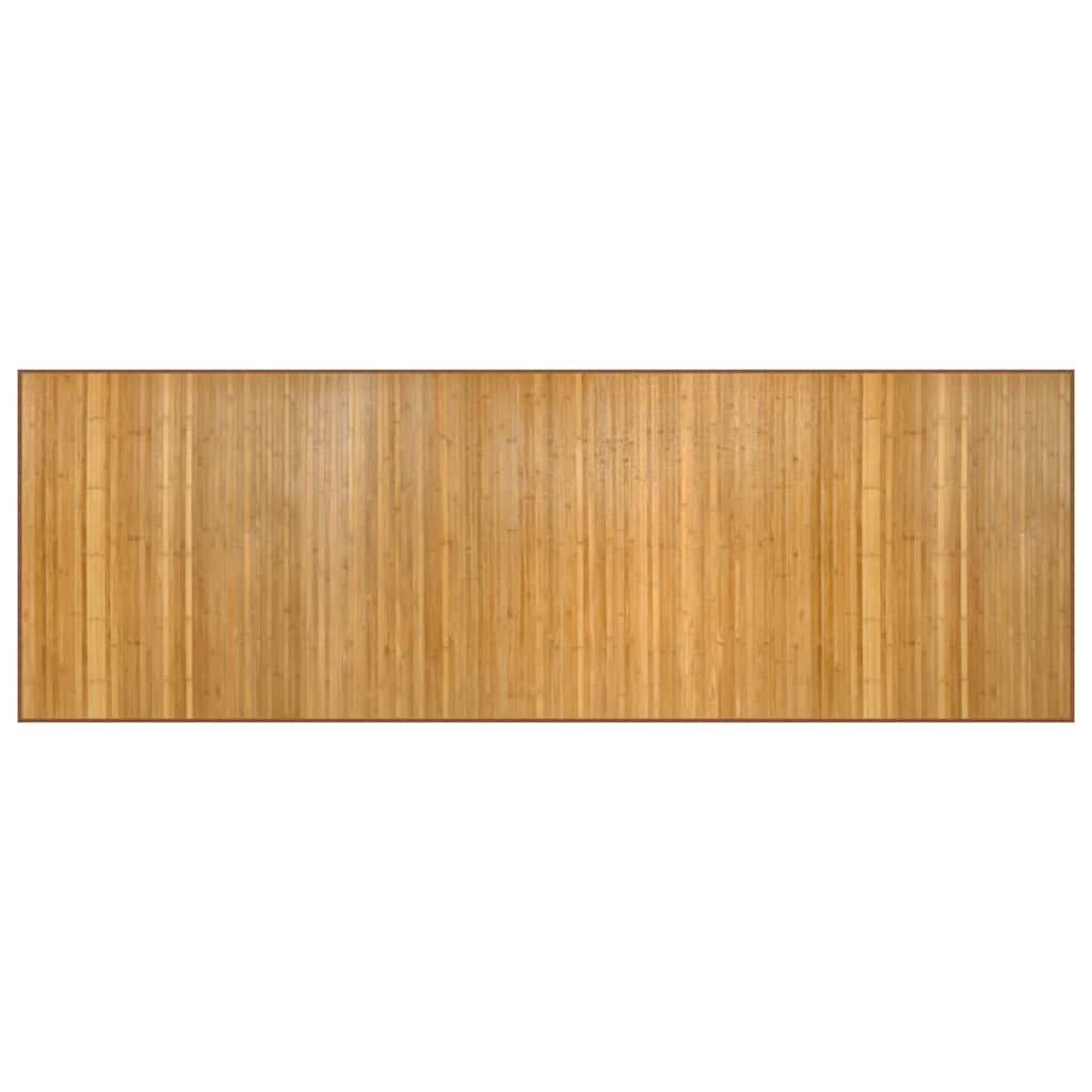 Vidaxx tapis rectangulaire 100x300 cm bambou naturel