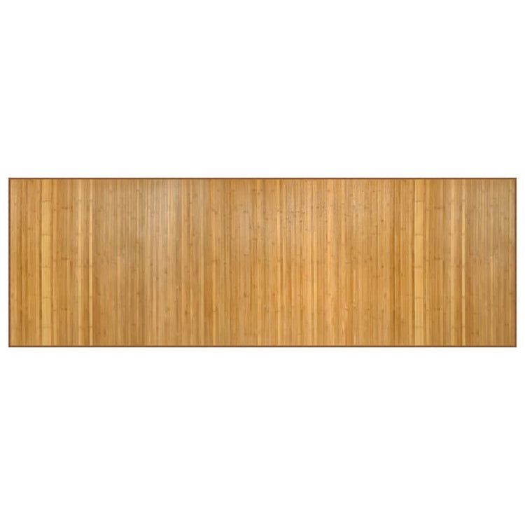 Vidaxx tapis rectangulaire 100x300 cm bambou naturel