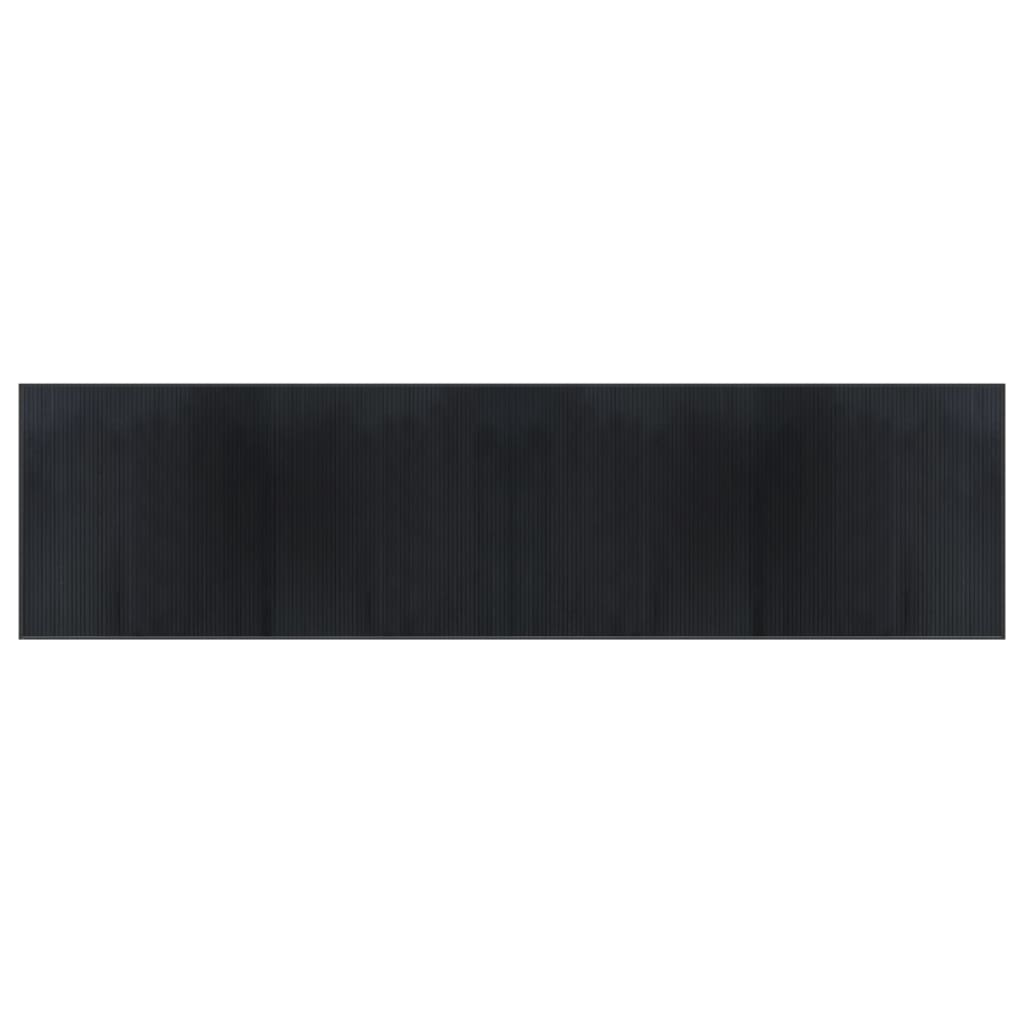 Vidaxl rectangulaire 100x400 cm noir