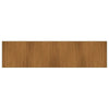 Vidaxl rectangulaire 100x400 cm Brun