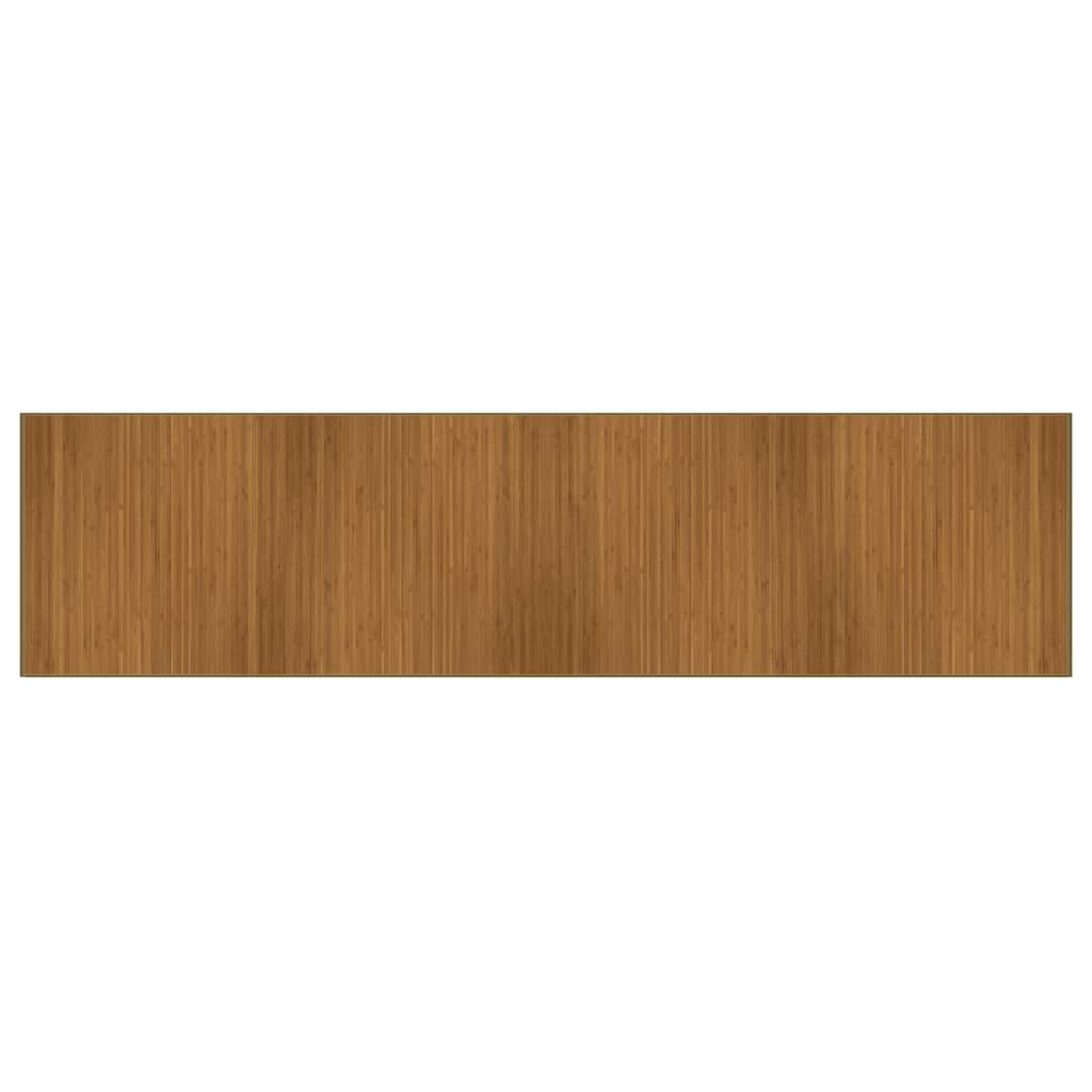 Vidaxl rectangulaire 100x400 cm Brun